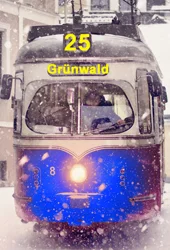 öffentliche Verkehrsmittel Strassenbahn Linie 25